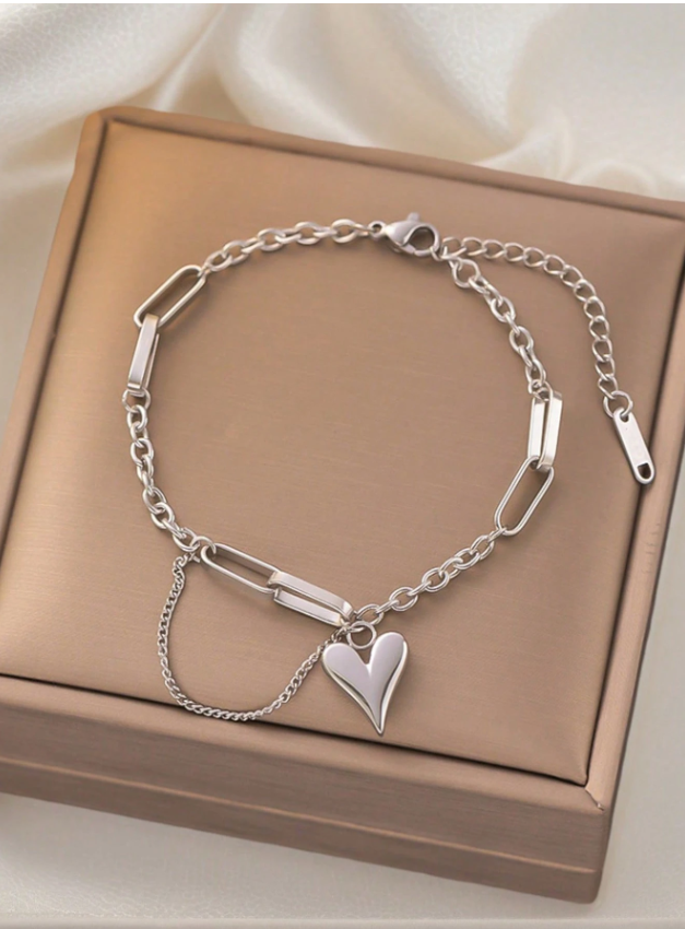 Heart on Sleeve Bracelet