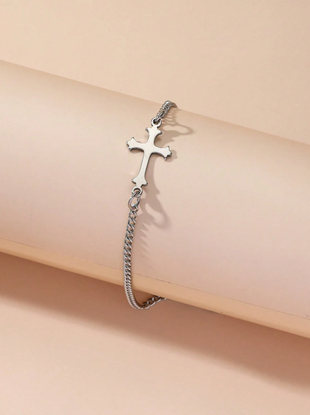 The Elegant Cross Bracelet
