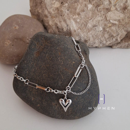 Heart on Sleeve Bracelet
